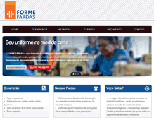 Tablet Screenshot of formefardas.com.br